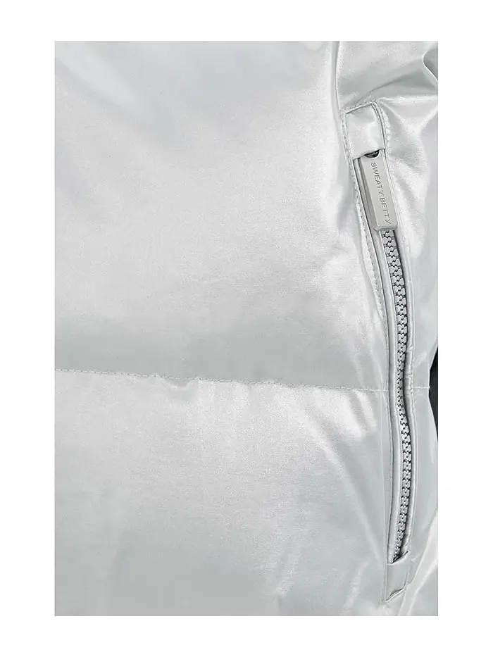 Куртка Ski Jacket Water Resistant Sweaty Betty — изображение 5 из 5, серебряный