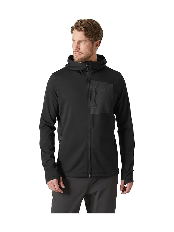 Флисовая куртка с сетчатым флисом Fleece Jacket Helly Hansen — изображение 1 из 5, темно-синий