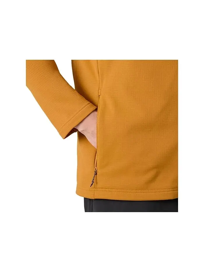 Флисовая куртка с сетчатым флисом Helly Hansen — изображение 4 из 5, желтый
