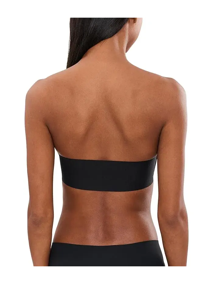 Бюстгальтер бесшовный без бретелек Perfectly Fit Calvin Klein Underwear — изображение 3 из 4, черный