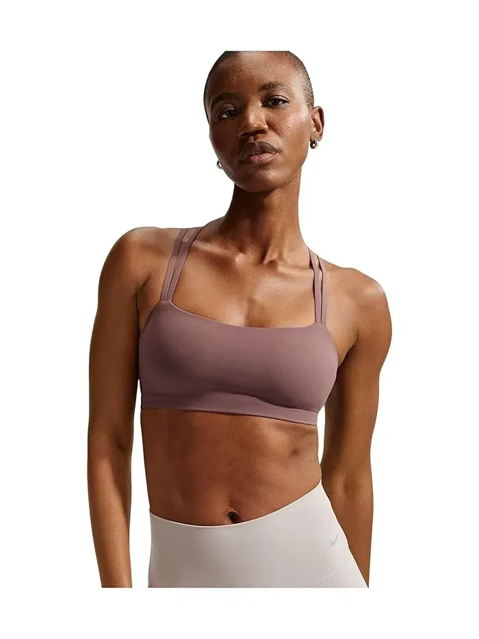 Спортивный бюстгальтер Dri-FIT Zenvy Strappy Nike — изображение 1 из 4, белый