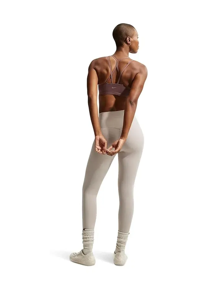 Спортивный бюстгальтер Dri-FIT Zenvy Strappy Nike — изображение 3 из 4, белый