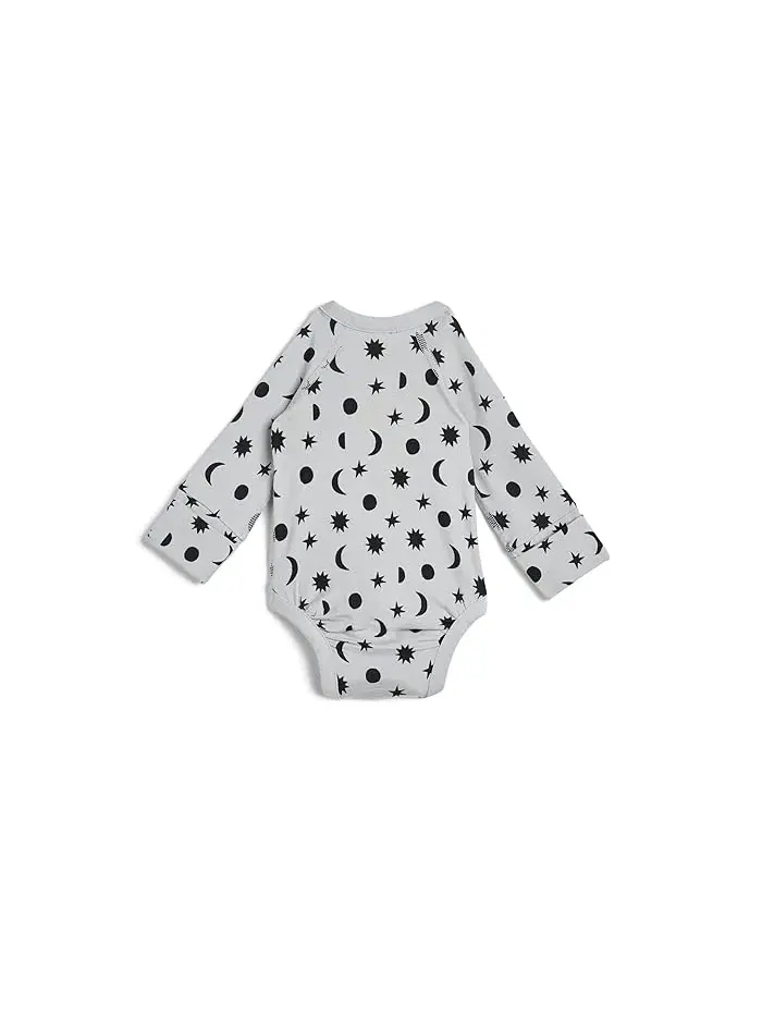 Комплект Wiggle Set из TENCEL Stars and Moon on Tonal Grey, Hanna Andersson — изображение 2 из 3, серый