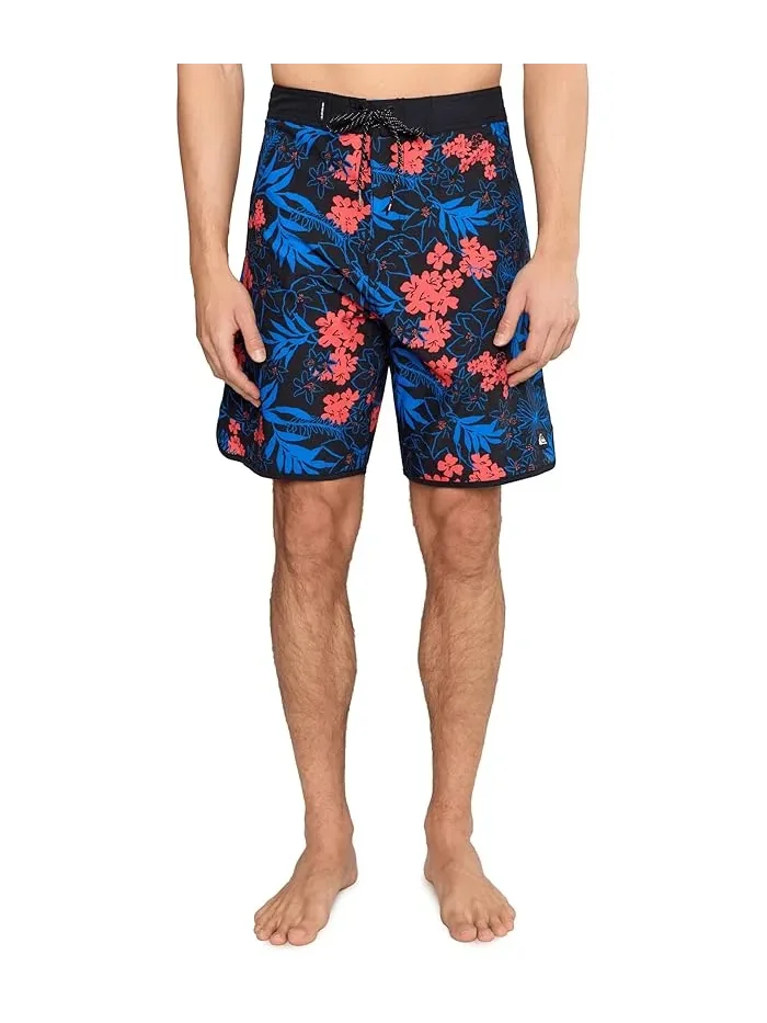Плавки с цветочным принтом Jetty Bloom 19 Quiksilver — серый