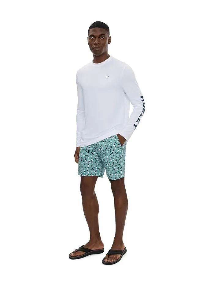 Плавки Toucans Volley Swim Shorts Hurley — изображение 2 из 5, зеленый