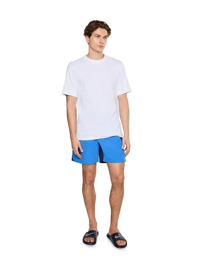 Плавки Nike Zip Color Block 7" Fully Lined Volley — изображение 2 из 5, синий