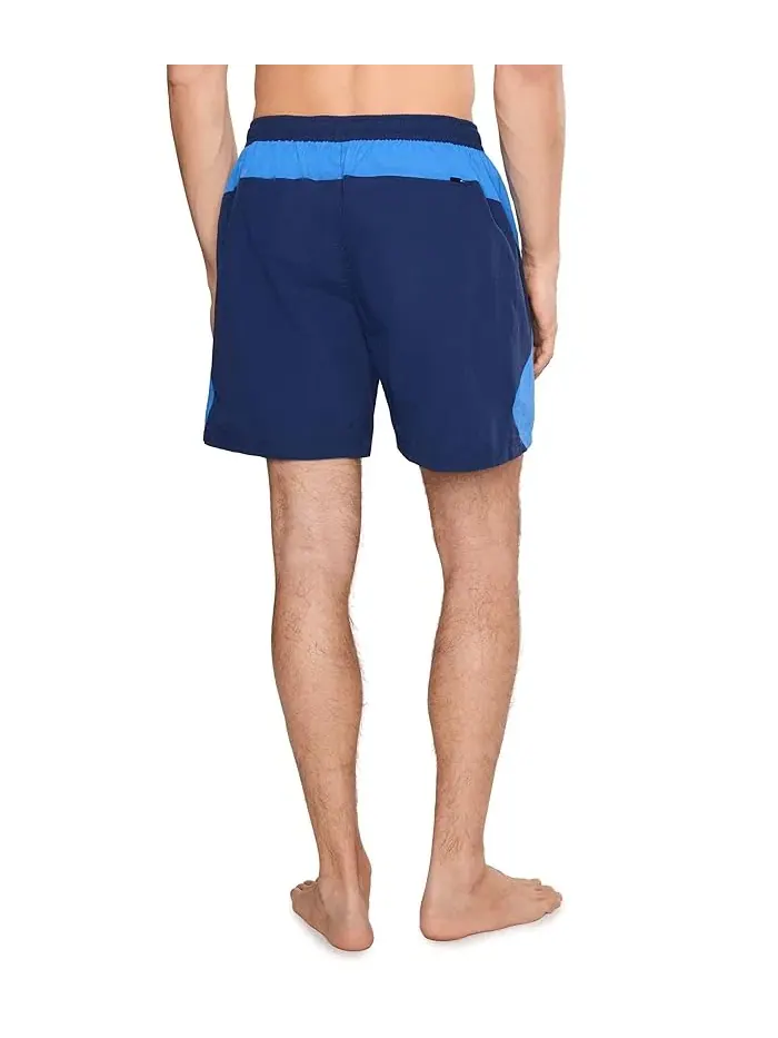 Плавки Nike Zip Color Block 7" Fully Lined Volley — изображение 4 из 5, синий