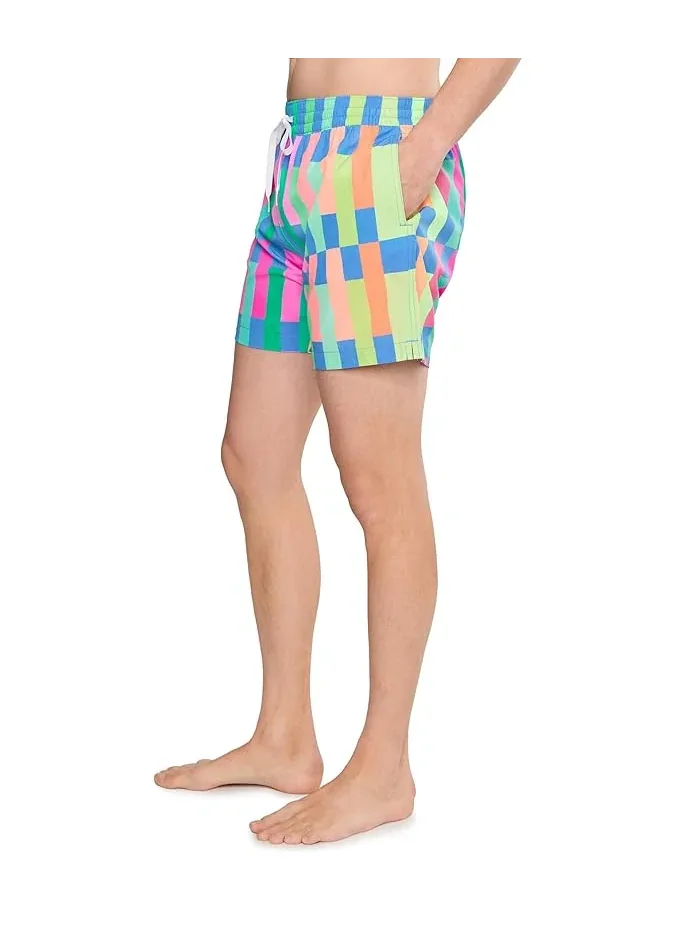 Плавки с 4-сторонней растяжкой модель Technicolor Stitches 5.5" Chubbies — изображение 3 из 5, белый