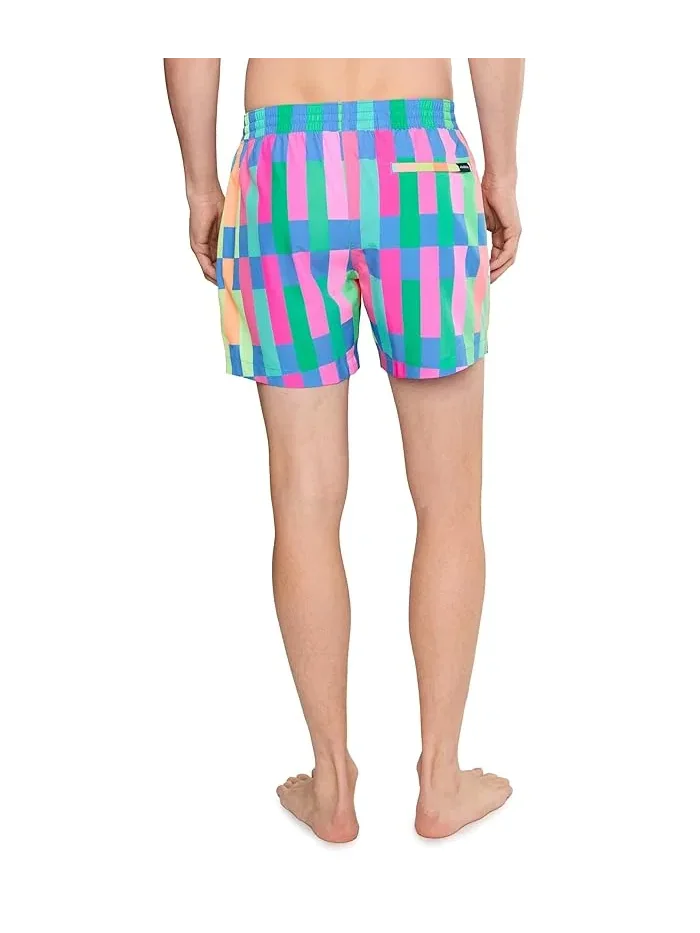 Плавки с 4-сторонней растяжкой модель Technicolor Stitches 5.5" Chubbies — изображение 4 из 5, белый
