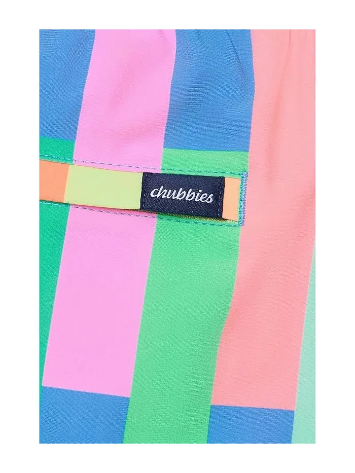 Плавки с 4-сторонней растяжкой модель Technicolor Stitches 5.5" Chubbies — изображение 5 из 5, белый