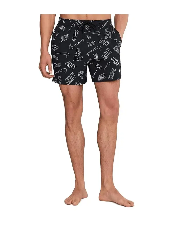 Плавки Nike Breaker Multi Print 5" Brief Lined Volley — изображение 1 из 5, черный