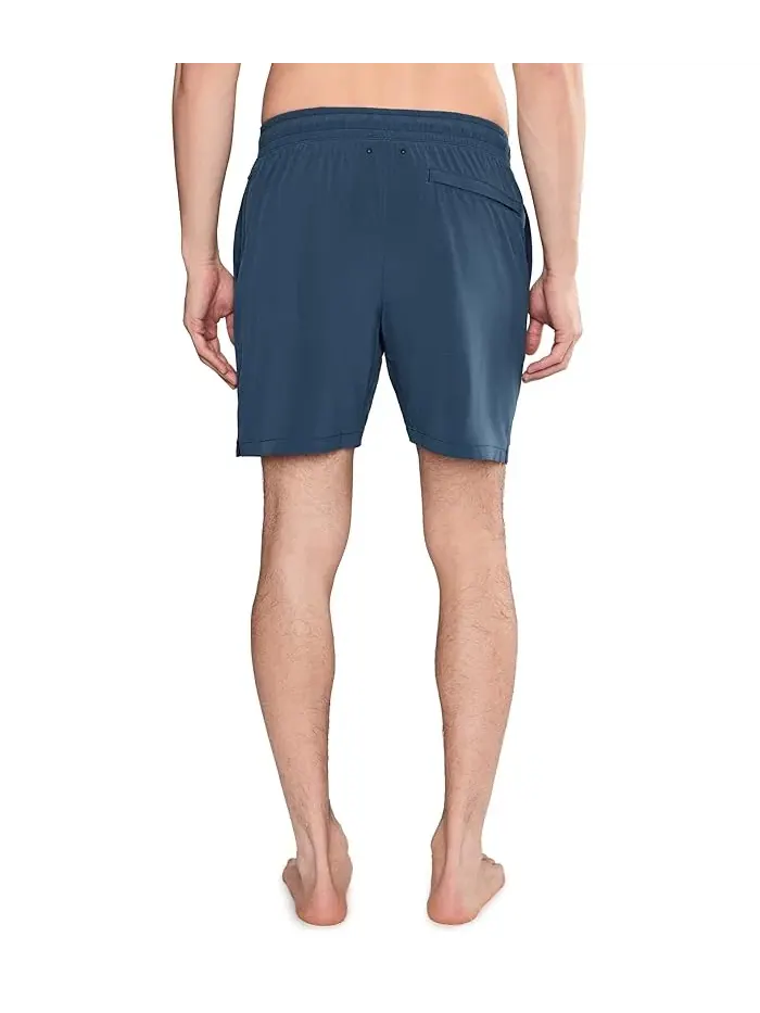 Плавки Shorelite Trunk 7" Faherty, Offshore Storm — изображение 4 из 5, серый