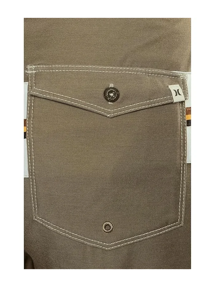 Плавки Hurley Phantom Naturals Topanga 18, Woodside — изображение 5 из 5, коричневый
