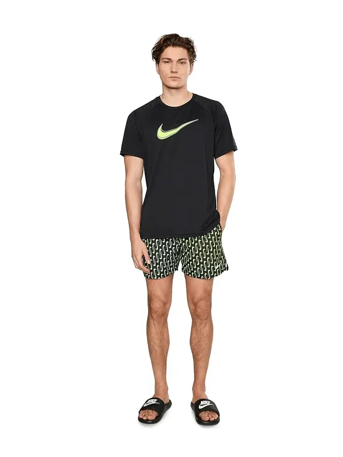 Плавки Nike Breaker Swoosh Link 5" Brief Lined — изображение 2 из 5, черный