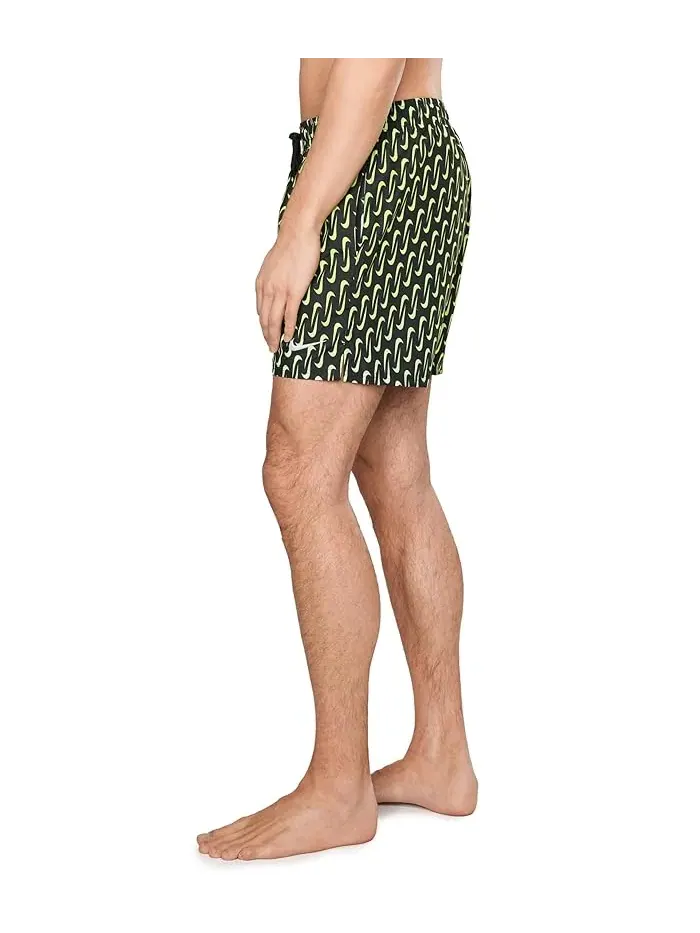 Плавки Nike Breaker Swoosh Link 5" Brief Lined — изображение 3 из 5, черный