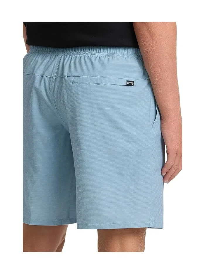 Шорты плавательные Crossfire Elastic Wave Washed Billabong — изображение 5 из 5, синий