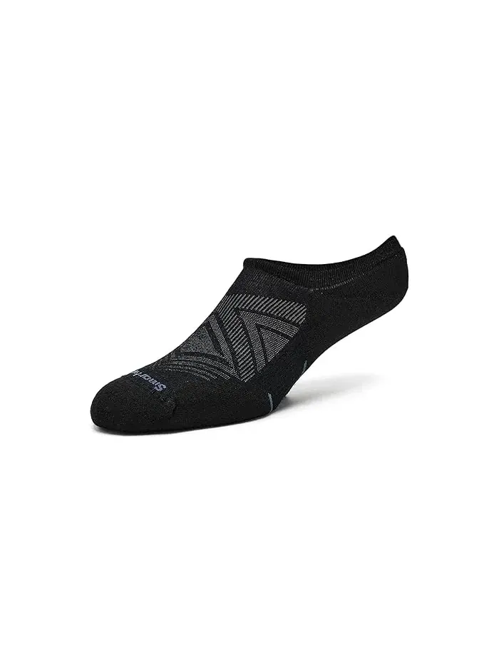 Носки бесшовные Run Targeted Cushion No Show Smartwool — изображение 1 из 2, черный