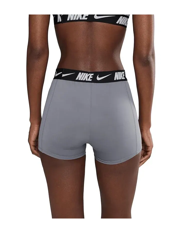 Шорты для плавания Logo Tape Kickshort Nike — изображение 4 из 5, серый