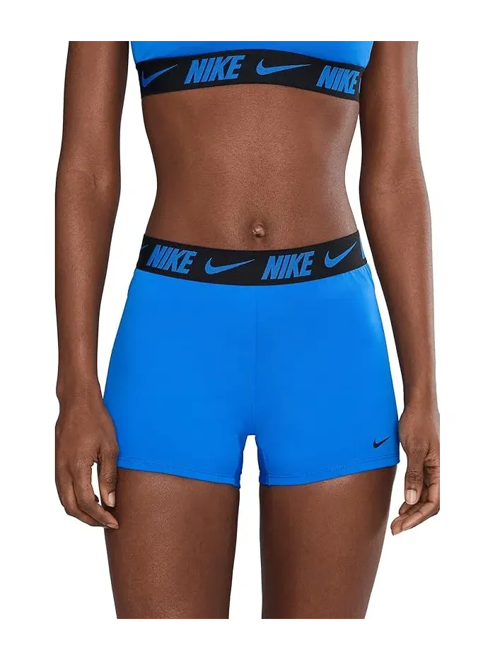Плавки Nike Logo Tape Kickshort синие Nike — изображение 1 из 5, бирюзовый