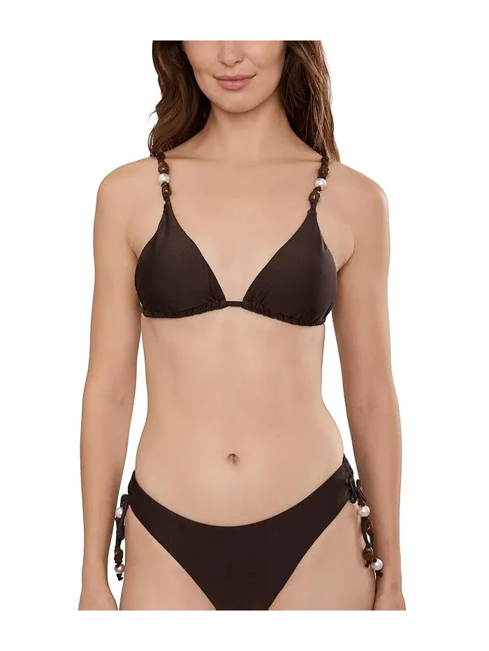 Купальник с бретельками Palermo Slide Tri Seafolly — коричневый