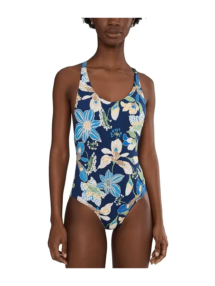 Купальник слитный Hot House Floral Nike