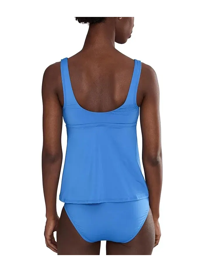 Танкини Nike Effortless Essential Scoop Neck — изображение 4 из 5, синий
