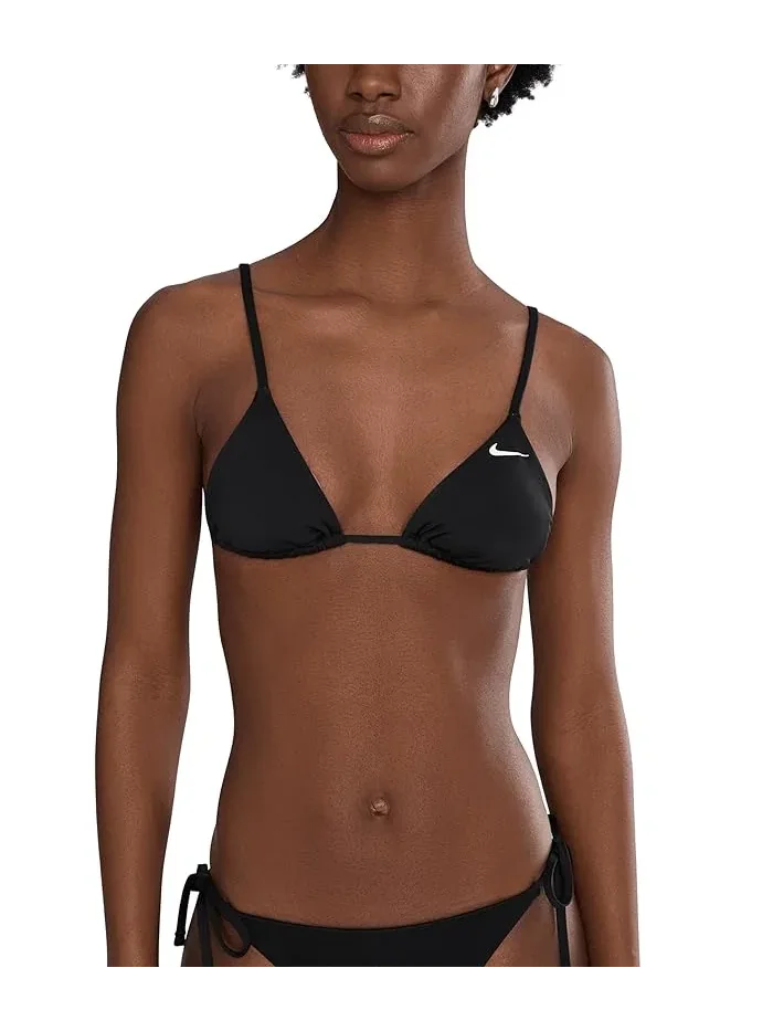 Купальник топ треугольник Effortless Essential Nike — изображение 1 из 5, черный