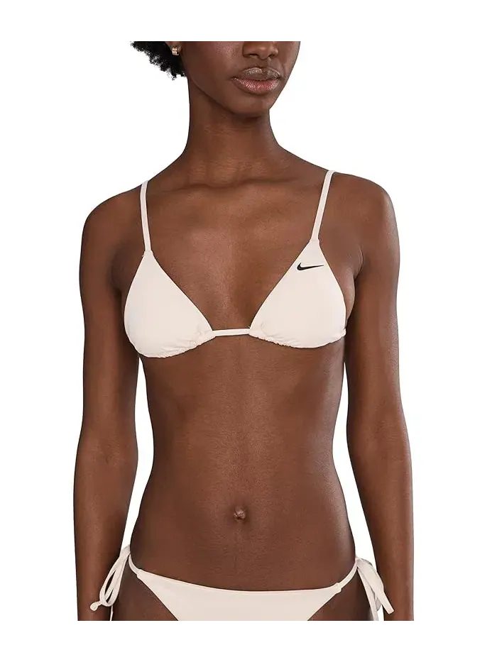 Купальник топ треугольный Nike Effortless Essential — изображение 1 из 5, мел