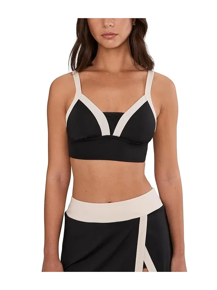 Купальник Nike Bold Color Block Midkini — изображение 1 из 5, черный