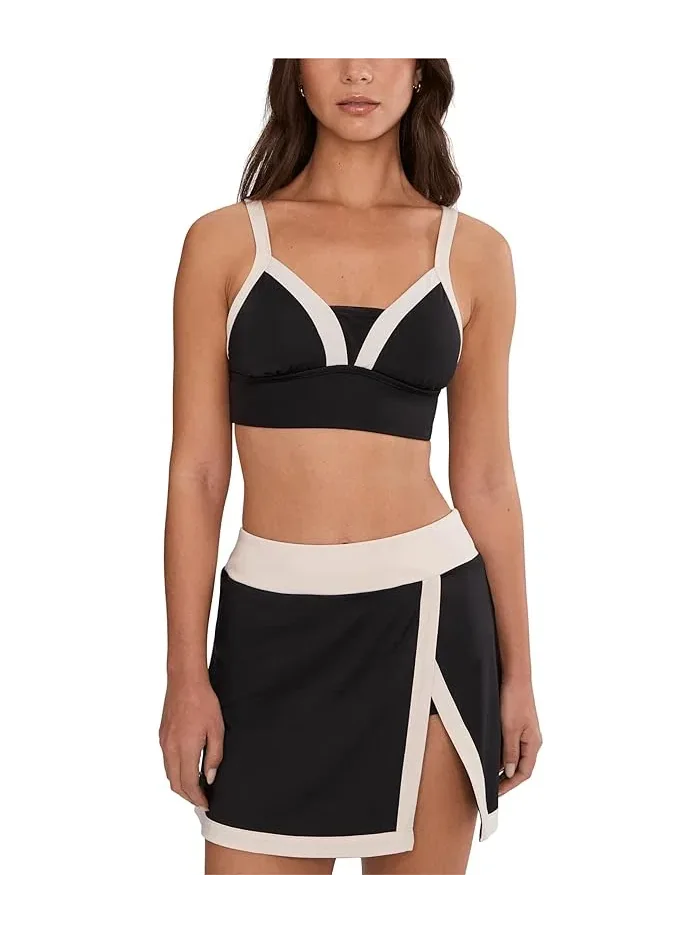 Купальник Nike Bold Color Block Midkini — изображение 2 из 5, черный