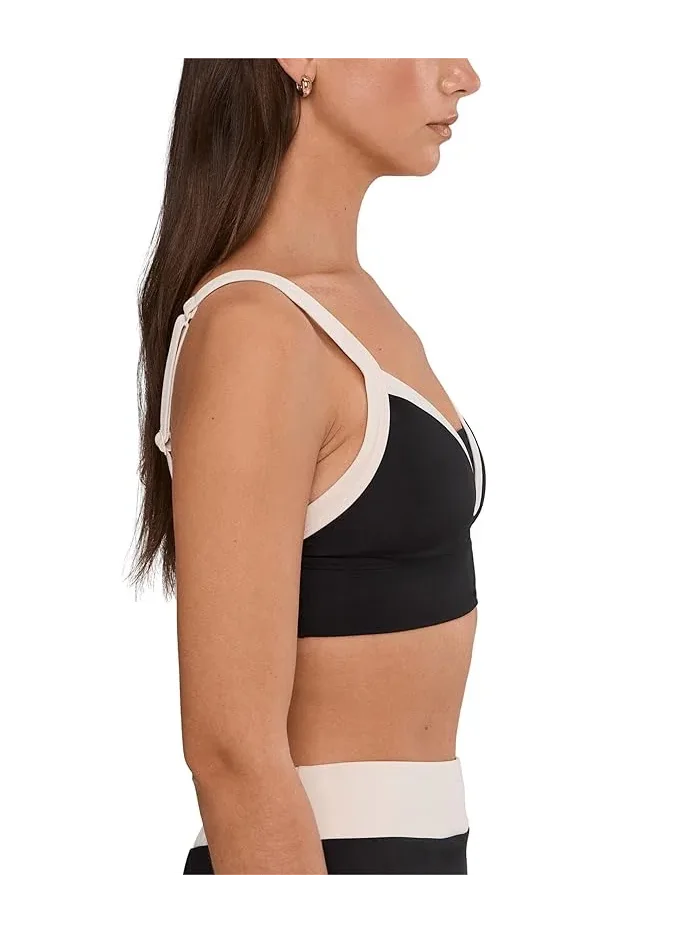 Купальник Nike Bold Color Block Midkini — изображение 3 из 5, черный