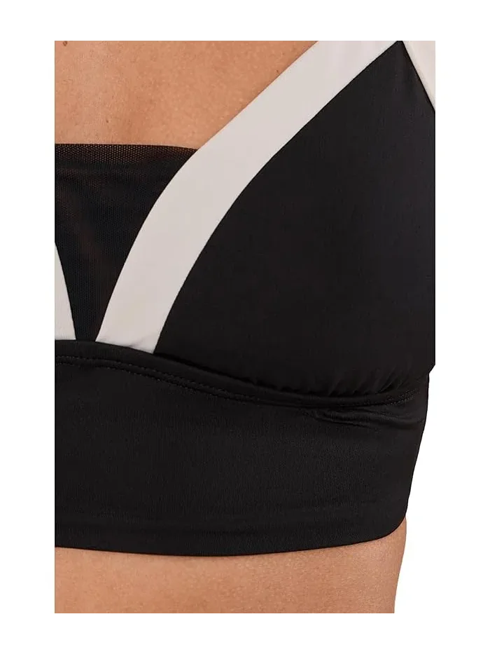 Купальник Nike Bold Color Block Midkini — изображение 5 из 5, черный