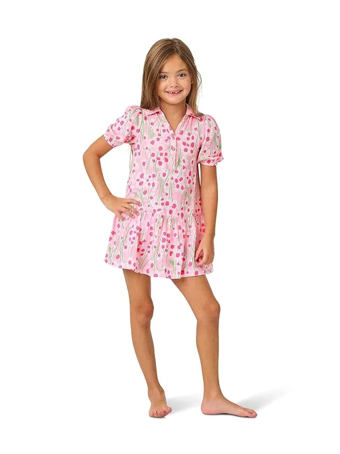 Платье с принтом Mini Bingley Dress Lilly Pulitzer Kids — изображение 1 из 1, розовый