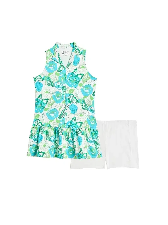 Платье активное UPF 50+ Mini Federica Lilly Pulitzer Kids — розовый