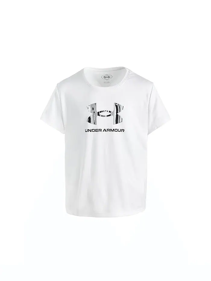 Футболка с принтом Tech Print Fill Graphic Under Armour Kids