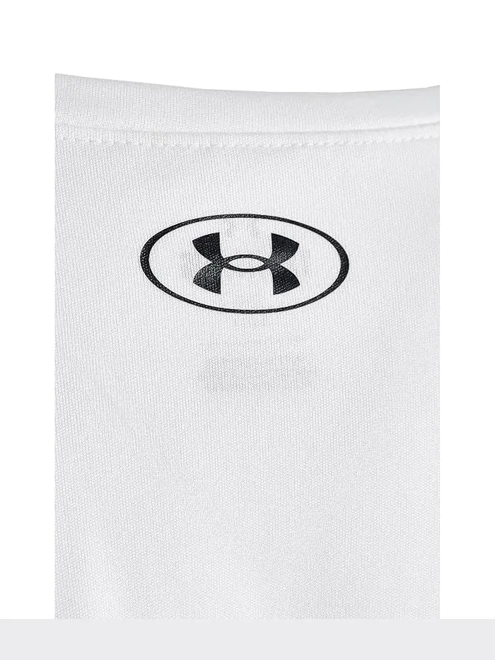 Футболка с принтом Tech Print Fill Graphic Under Armour Kids — изображение 3 из 3, белый/черный