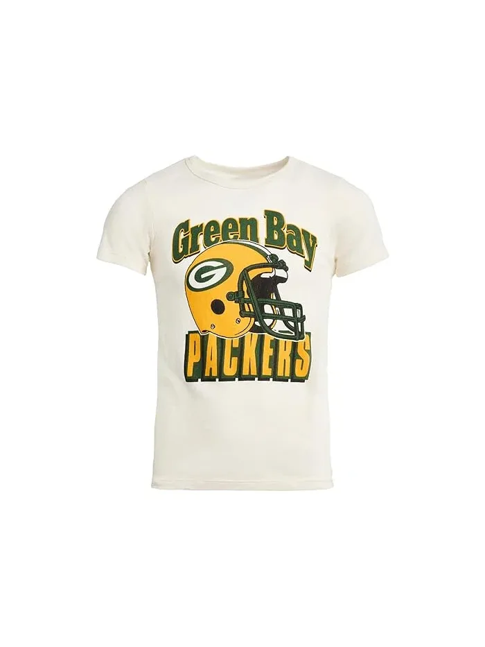 Футболка с принтом Green Bay Packers Junk Food Clothing Kids — белый
