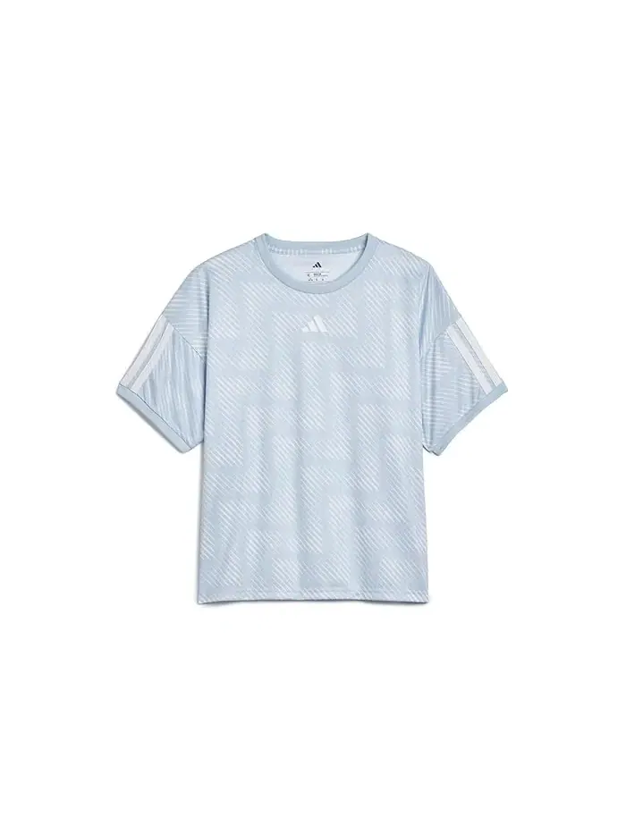 Футболка с принтом World Cup модель Aop World Soccer Top Adidas Kids — изображение 1 из 3, черный