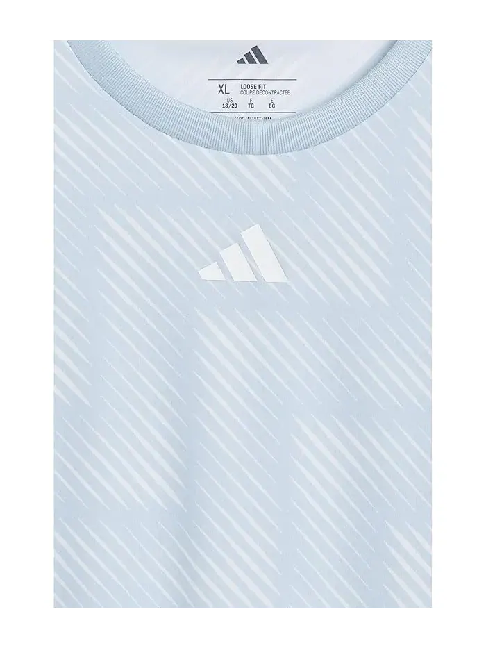 Футболка с принтом World Cup модель Aop World Soccer Top Adidas Kids — изображение 3 из 3, черный