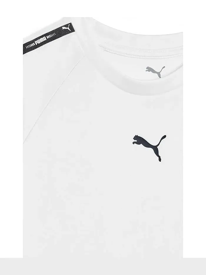 Футболка с технологией dryCELL Short Sleeve Performance T-shirt PUMA Kids — изображение 3 из 3, зеленый/коричневый