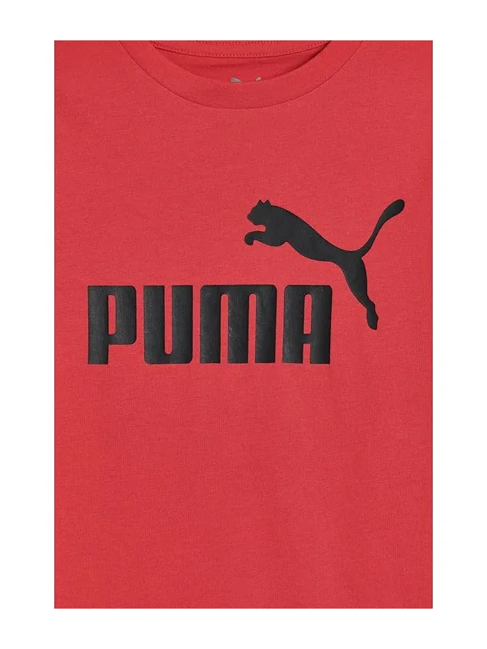 Футболка с длинным рукавом Core Foundations PUMA Kids — изображение 3 из 3, красный
