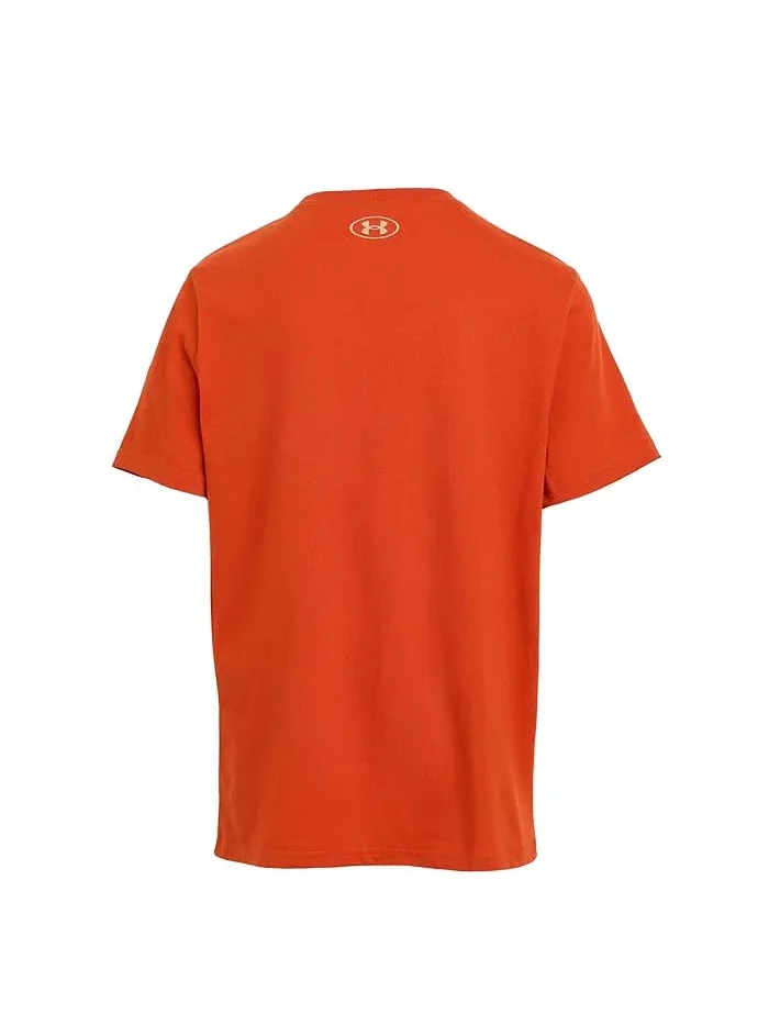 Футболка Camp Logo Tee Under Armour Kids — изображение 2 из 3, оранжевый
