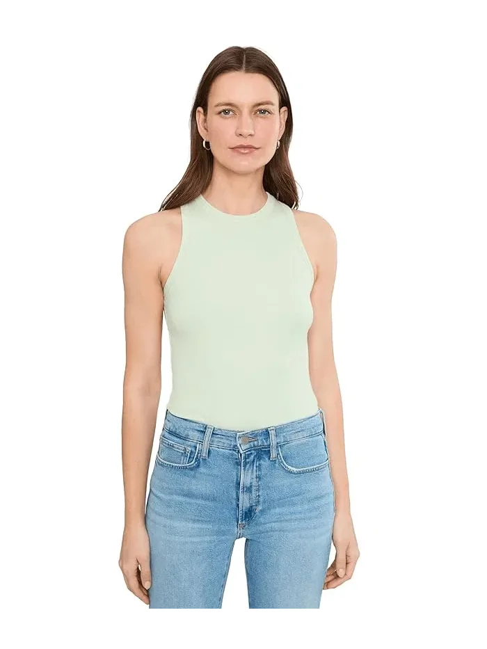 Топ Michelle High Neck AG Jeans — изображение 1 из 5, оливковый