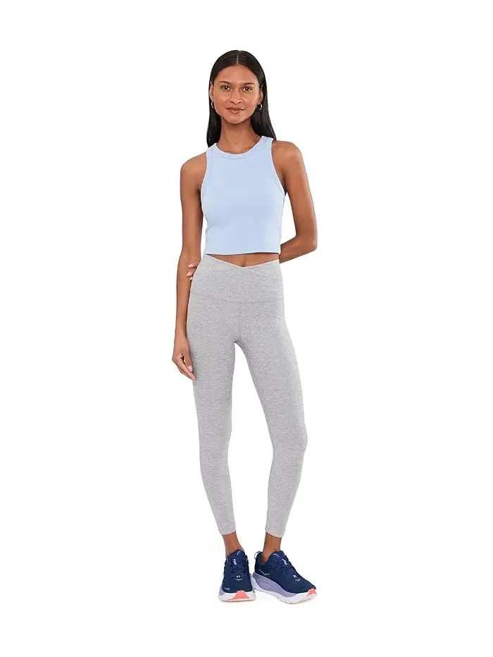 Топ-кроп Garment Dye Rib Cropped Tank Beyond Yoga — изображение 2 из 5, пастель/синька