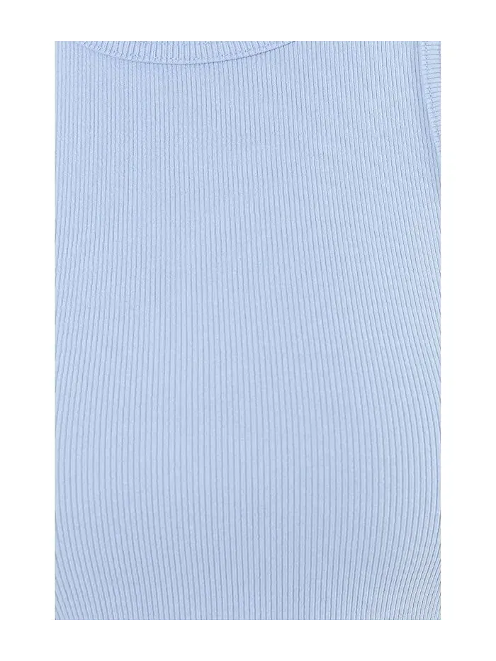 Топ-кроп Garment Dye Rib Cropped Tank Beyond Yoga — изображение 5 из 5, пастель/синька