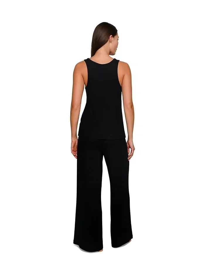 Топ Eberjey Dream Rib V-Neck — изображение 3 из 4, черный