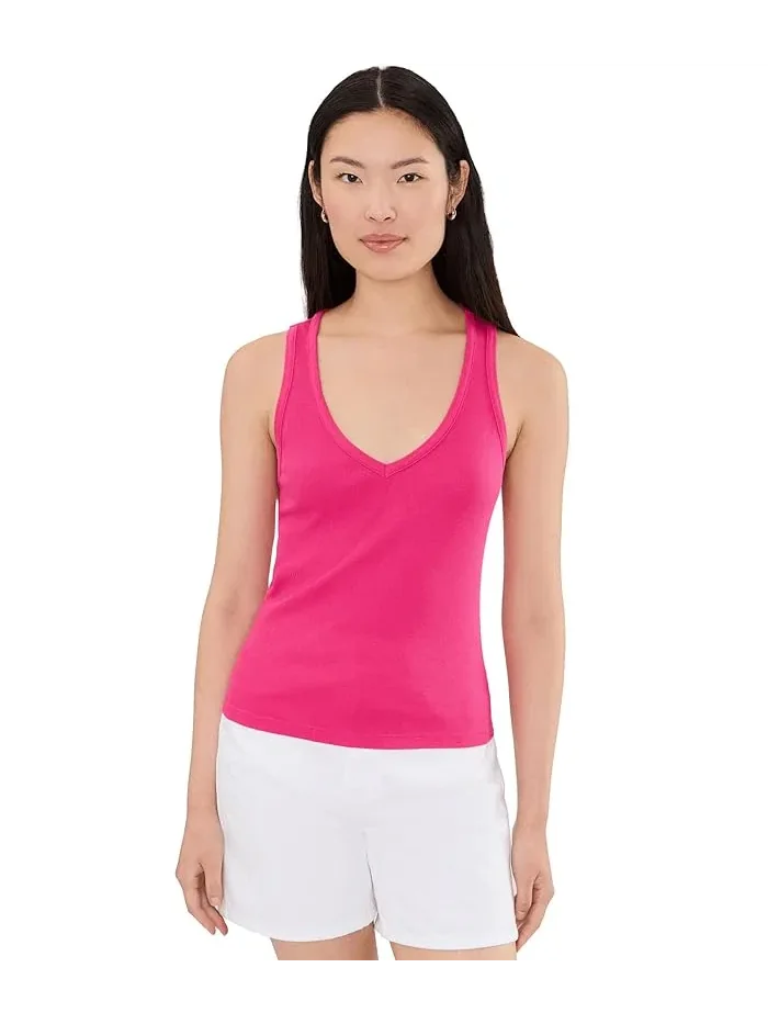 Топ Ivara Racerback Michael Stars — розовый