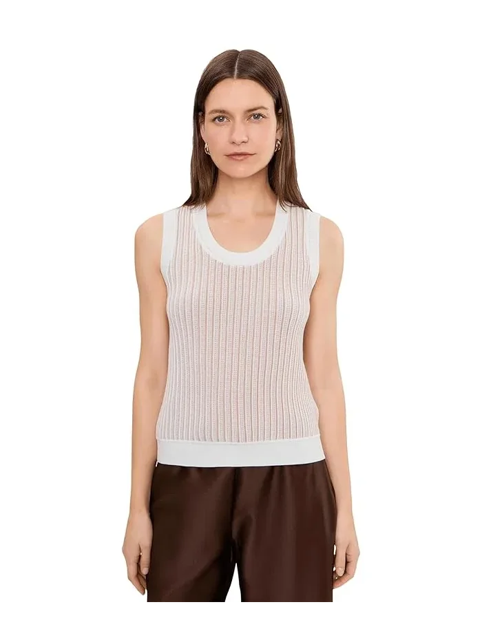 Топ Varley Aldcroft Stitch Knit — изображение 1 из 5, белый