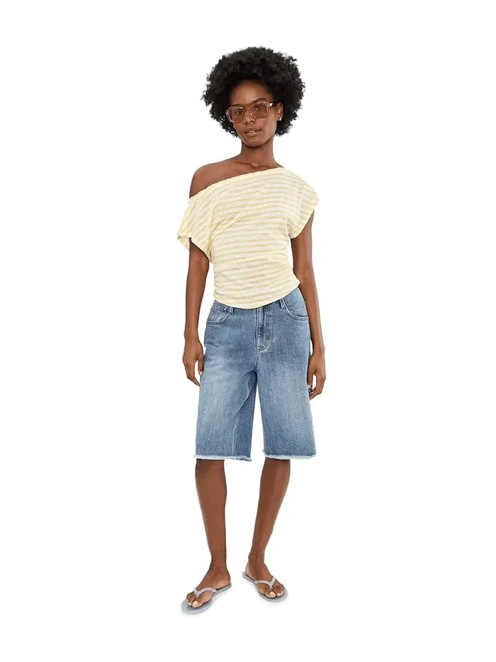 Топ с полосками Ellie Free People — изображение 2 из 5, сицилианские тона