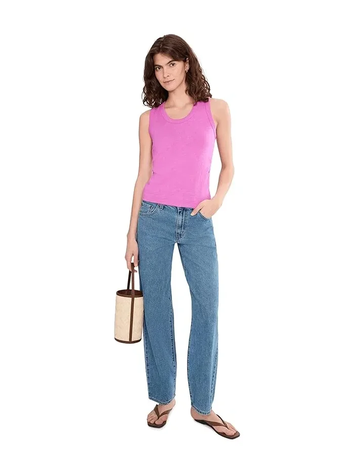 Топ с боковыми складками Vintage Side Pleat Tank Lilla P — изображение 2 из 5, желтый
